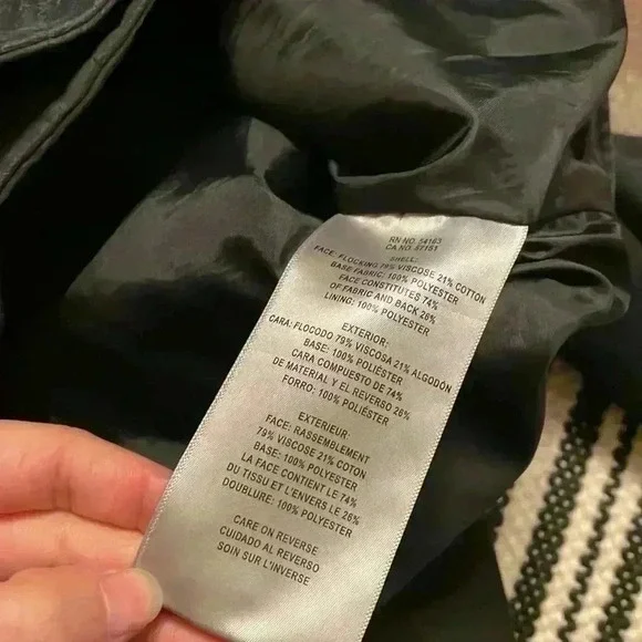 Levis Faux Suede Moto Jacket - Picture 7 of 8